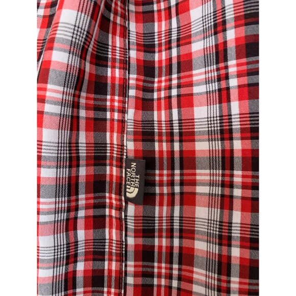 The North Face Red Plaid Shirt -Small - Picture 6 of 10
